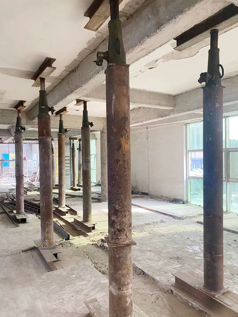 大橋梁預應力梁柱置換